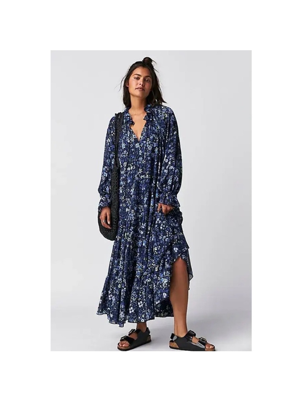 Fee People Feeling Groovy Maxi Boho Dress